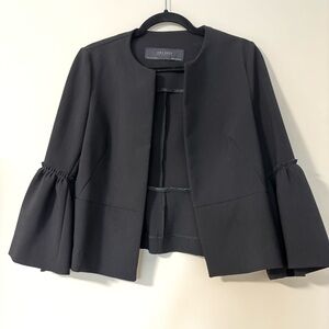 Zara Women's Elegant Black Bell Sleeve Blazer